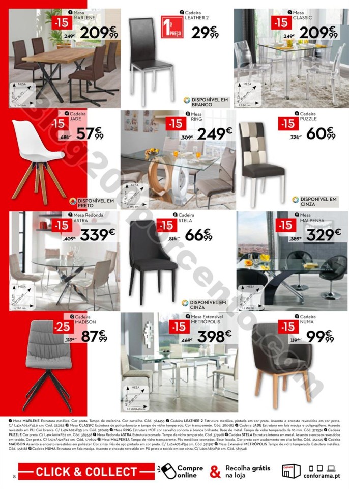 Antevisão Folheto CONFORAMA Promoções de 7 a 28