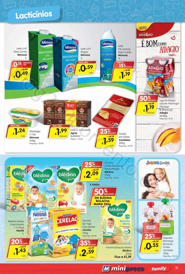 Antevisão Folheto MINIPREÇO Family de 13 a 19 ou