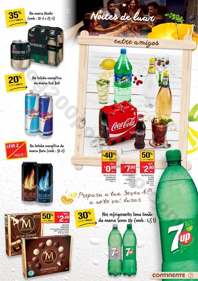 Antevisão Folheto CONTINENTE Gelados e Refrigeran