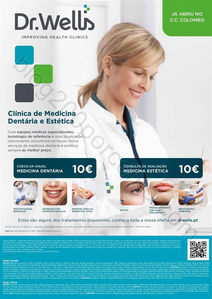 Antevisão Folheto WELLS Verão e Praia de 20 junh