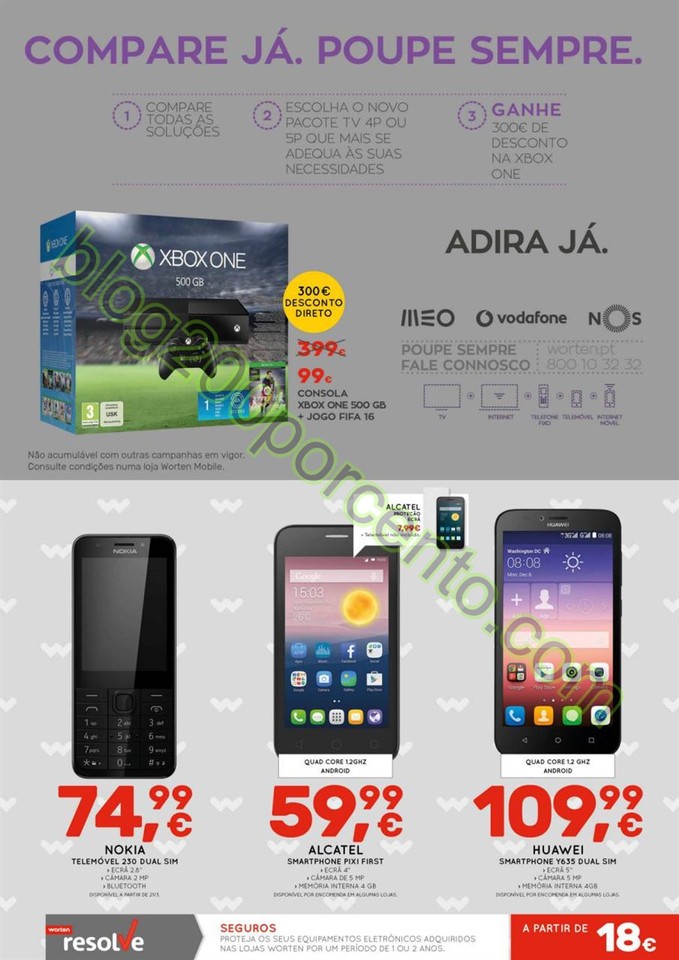 Antevisão Folheto WORTEN Promoções de 17 a 30 m