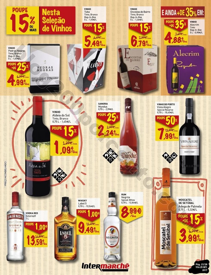 01 antevisão Folheto INTERMARCHÉ de 19 a 25 sete