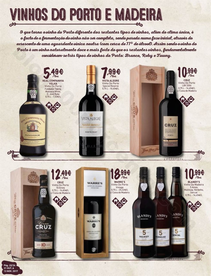 Antevisão Folheto INTERMARCHÉ Vinhos promoções