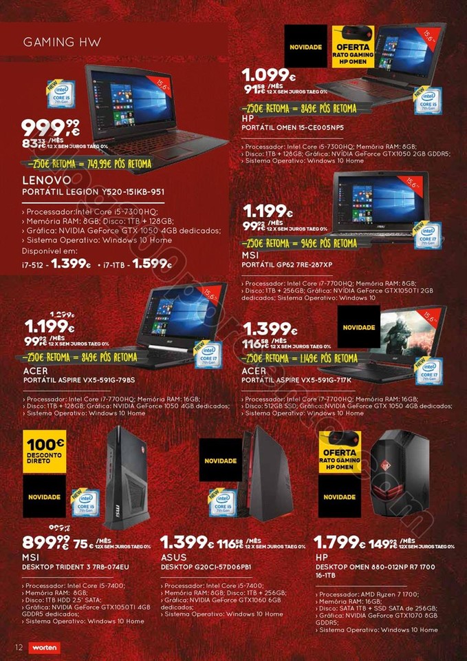 Antevisão Folheto WORTEN Regresso às aulas de 31