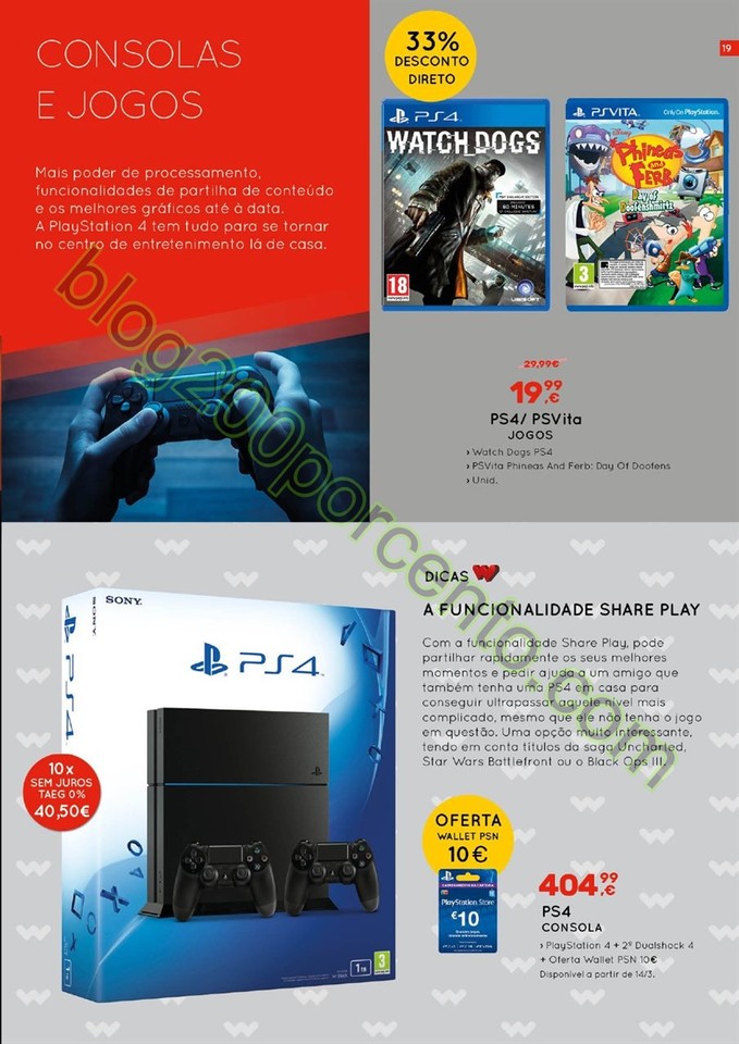 Novo Folheto WORTEN promoções de 16 março a 5 a