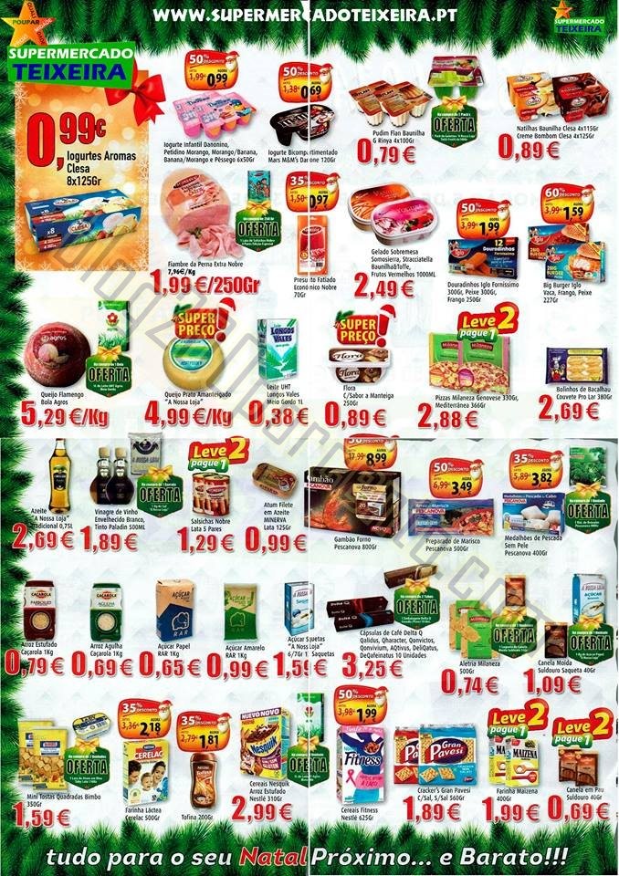Antevisão Folheto A NOSSA LOJA Natal promoções 