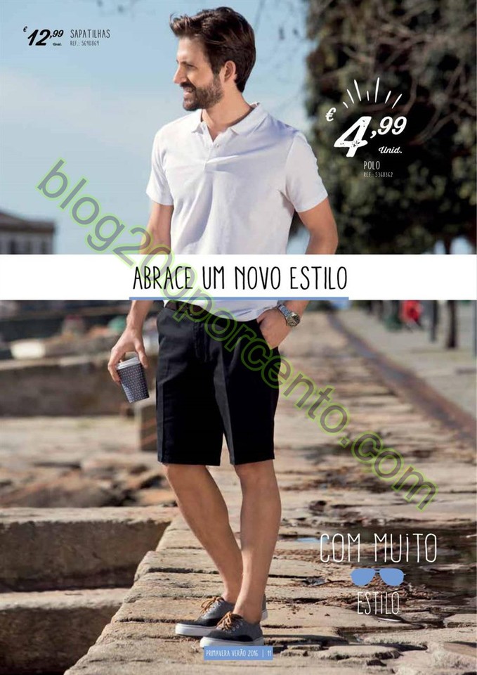 Antevisão Folheto CONTINENTE Moda Primavera de 8 