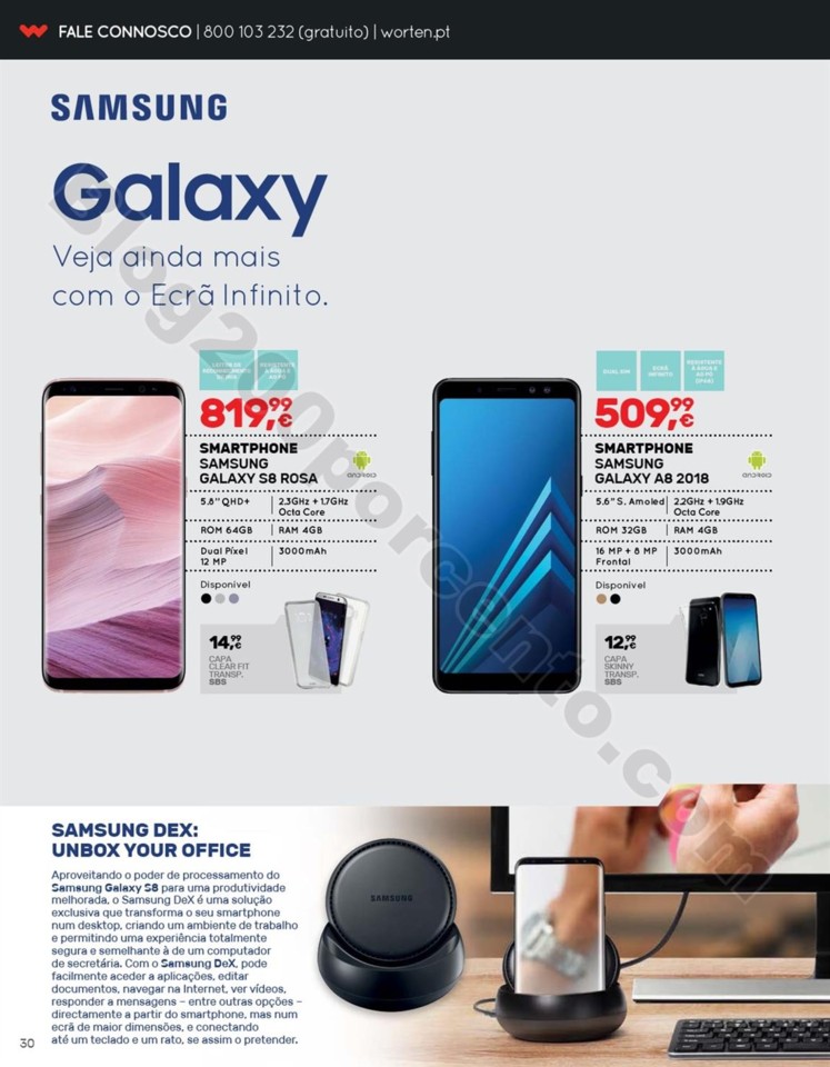 Antevisão Folheto WORTEN Mobile Promoções de 15