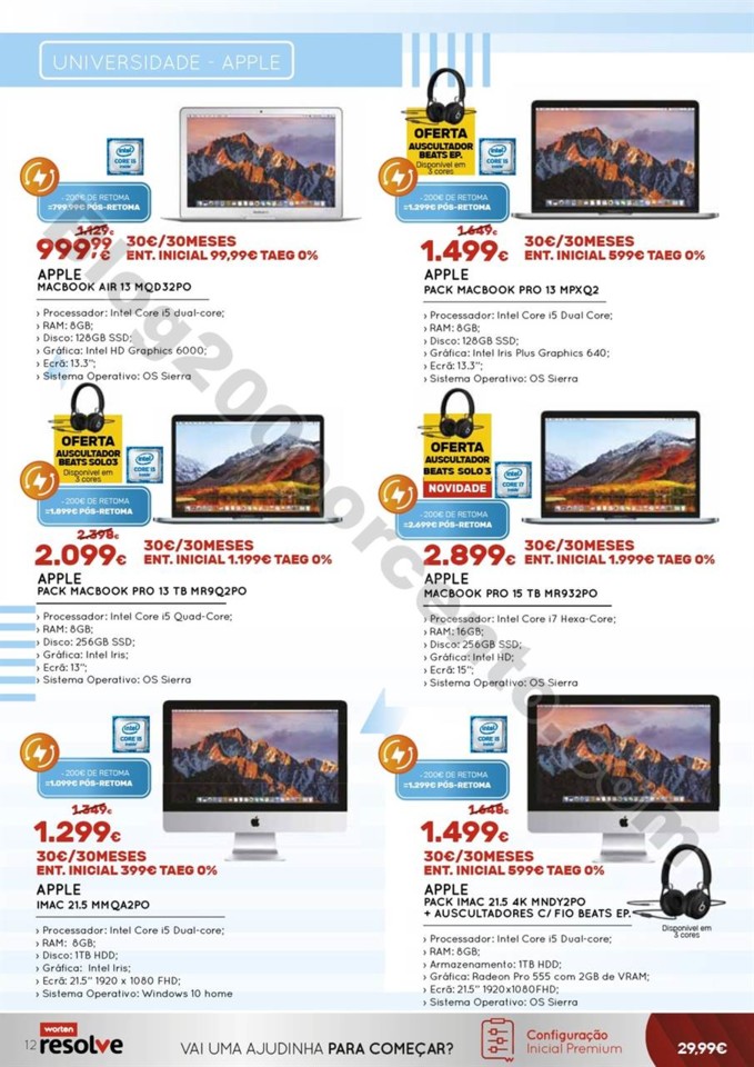 Antevisão Folheto WORTEN Regresso às aulas promo