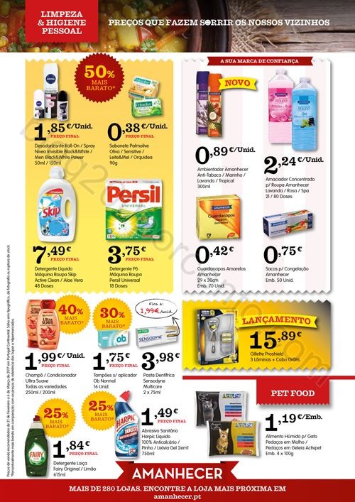 Antevisão Folheto AMANHECER Promoções de 21 fev