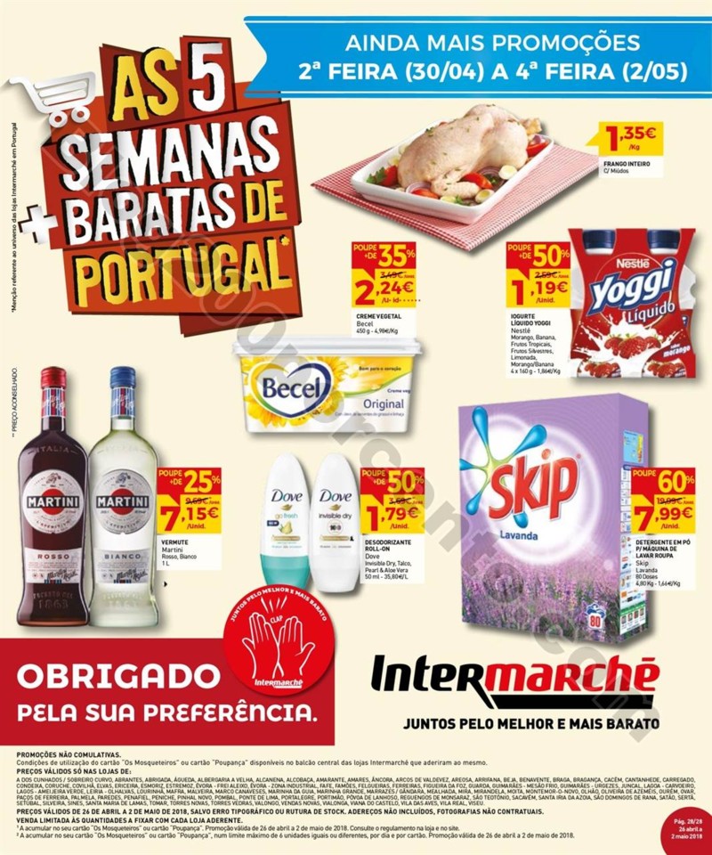 Antevisão Folheto INTERMARCHÉ Promoções de 26 