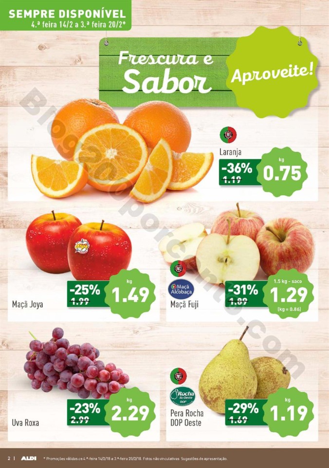 Antevisão Folheto ALDI Promoções a partir de 14