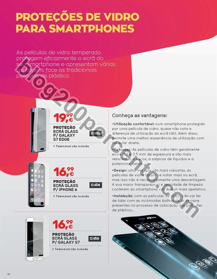 Antevisão Folheto WORTEN Mobile promoções de 9 