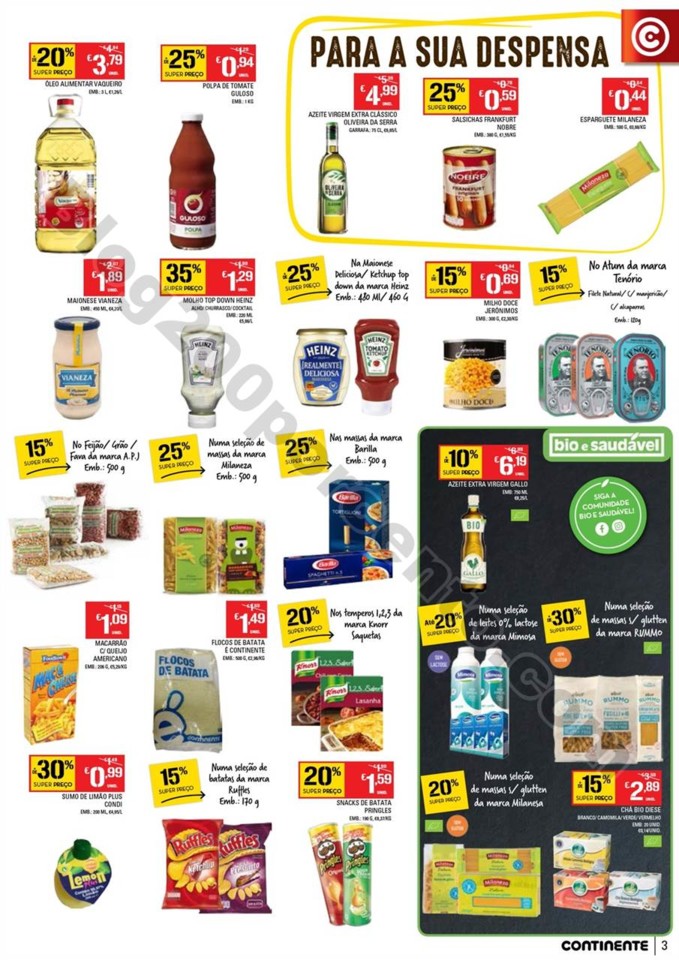 Antevisão Folheto CONTINETE Açores promoções d