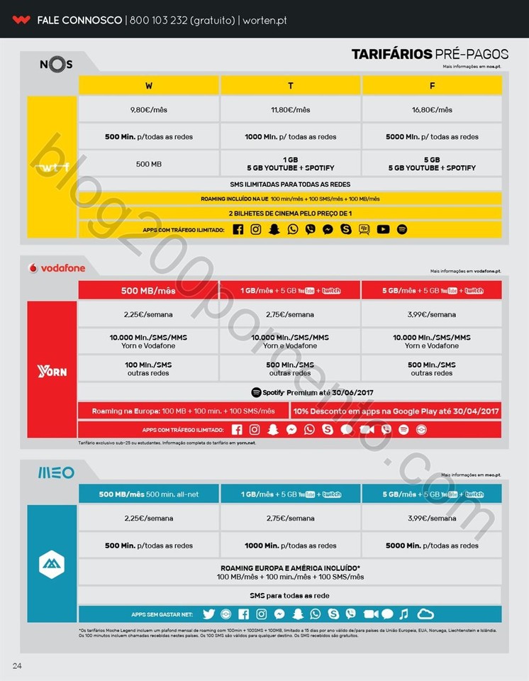 Novo Folheto WORTEN Mobile promoções até 10 mai