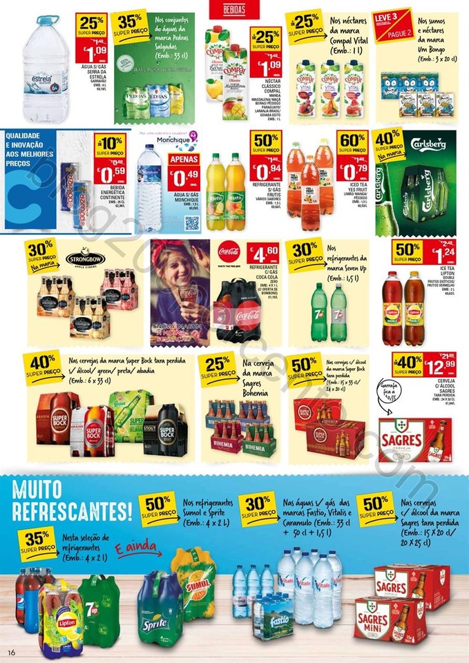 Antevisão Folheto CONTINENTE Promoções de 4 a 1