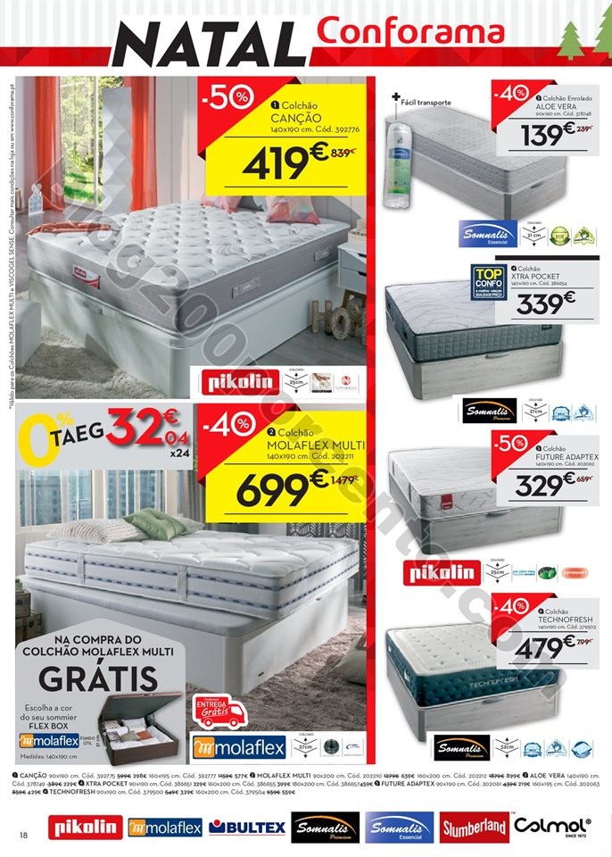 Antevisão Folheto CONFORAMA Natal promoções at