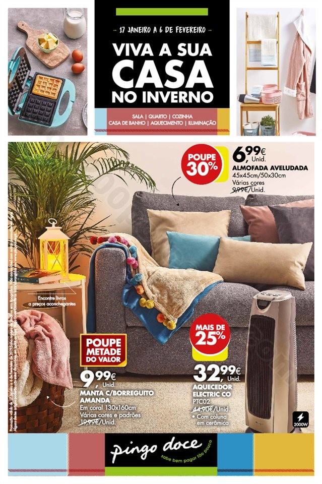 Antevisão Folheto PINGO DOCE Bazar Promoções de