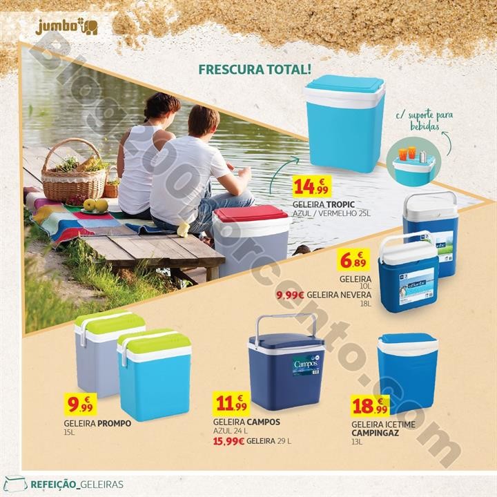 Especial Praia e Campismo JUMBO Promoções de 10 