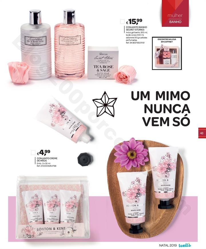 Antevisão Folheto WELLS Natal extra online promo