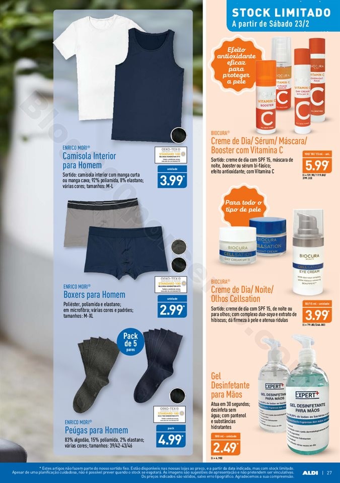 Antevisão Folheto ALDI Promoções a partir de 20