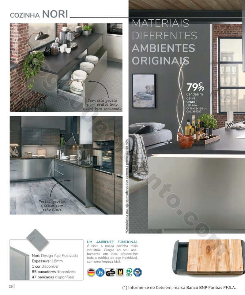 Antevisão Folheto CONFORAMA Cozinhas promoções 