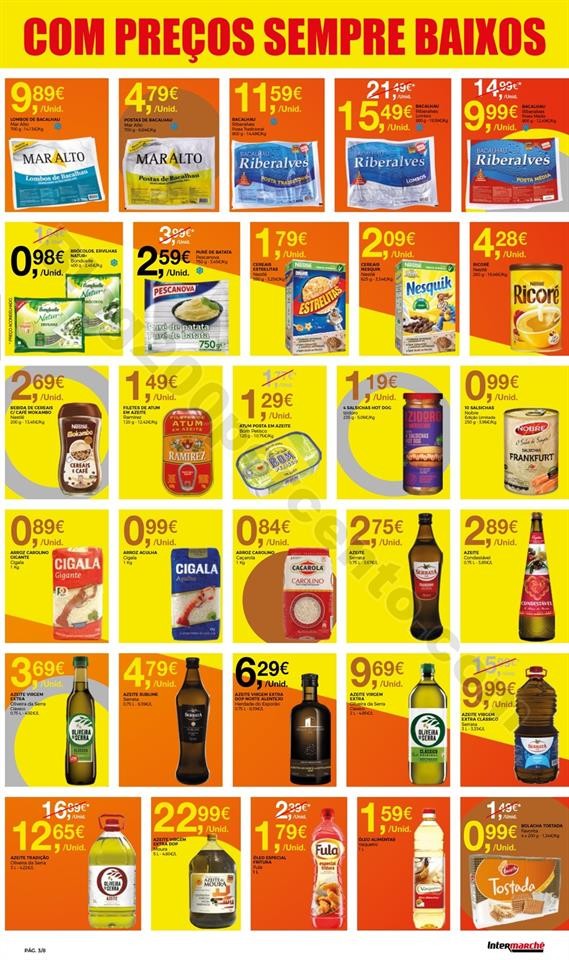 Antevisão Folheto INTERMARCHÉ Preços Baixos 14 