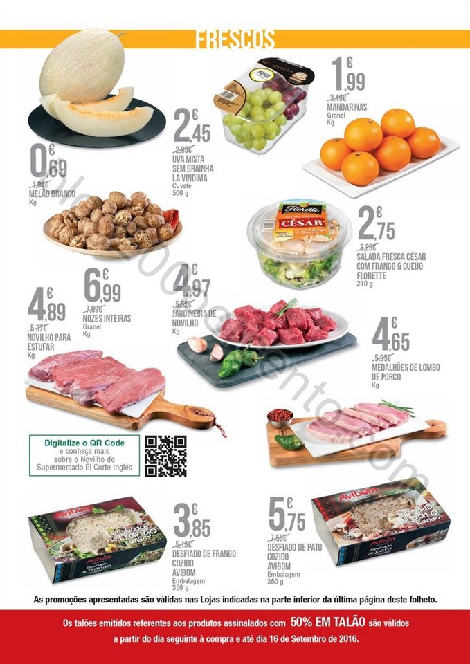 Antevisão Folheto EL CORTE INGLÉS Promoções de