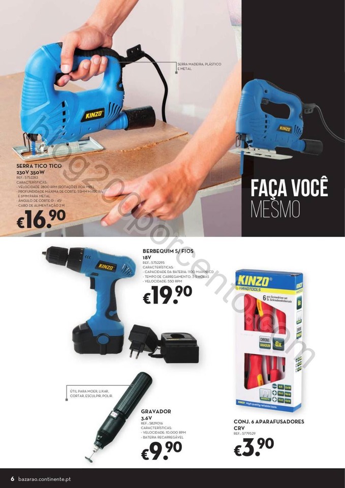 Antevisão Folheto CONTINENTE Bazarão Promoções