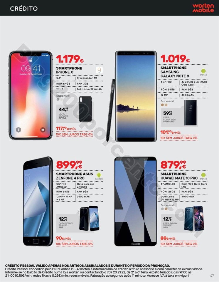 Antevisão Folheto WORTEN Mobile Promoções 25 ja