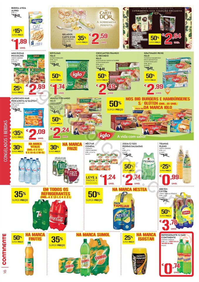 Antevisão Folheto CONTINENTE Promoções de 30 ag
