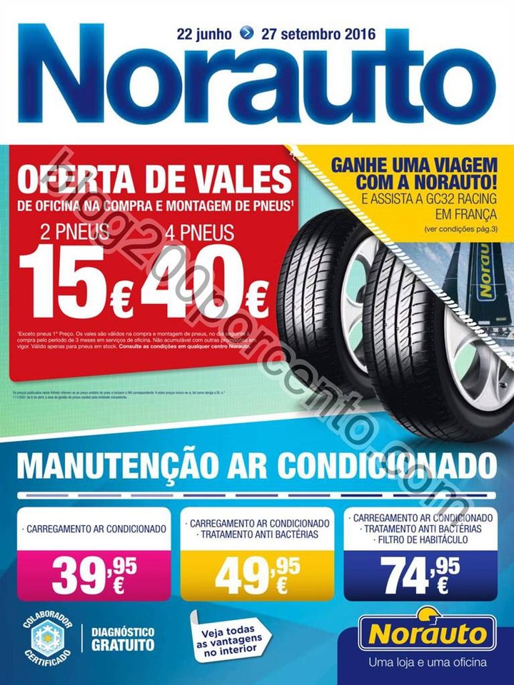 Novo Folheto NORAUTO Promoções de 22 junho a 27 