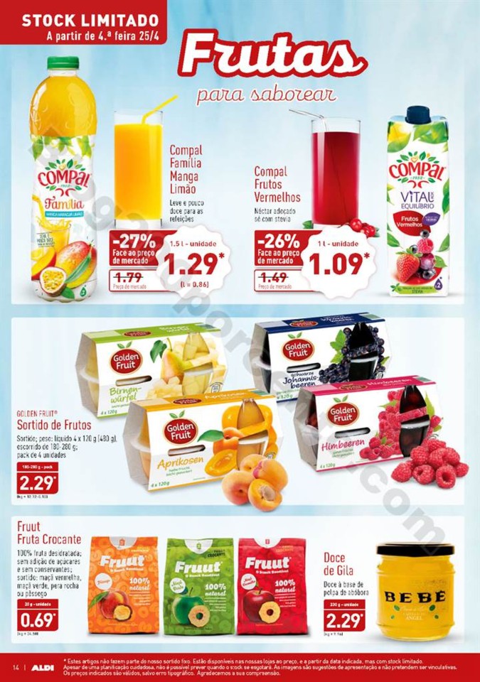 Antevisão Folheto ALDI Promoções a partir de 2