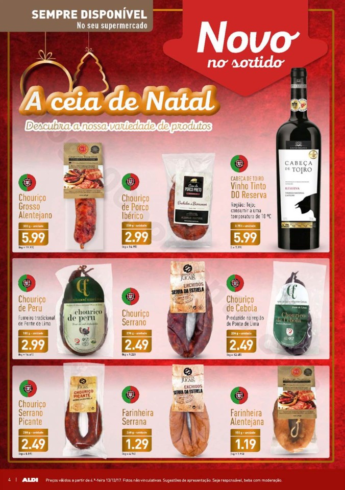Antevisão Folheto ALDI promoções a partir de 13
