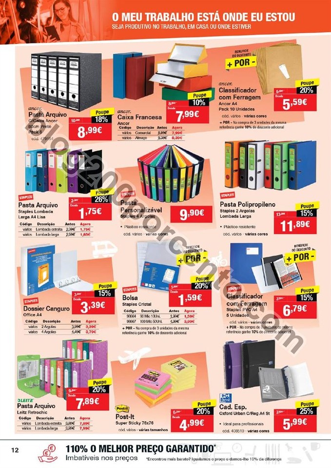 Antevisão Folheto STAPLES Promoções de 5 a 17 m