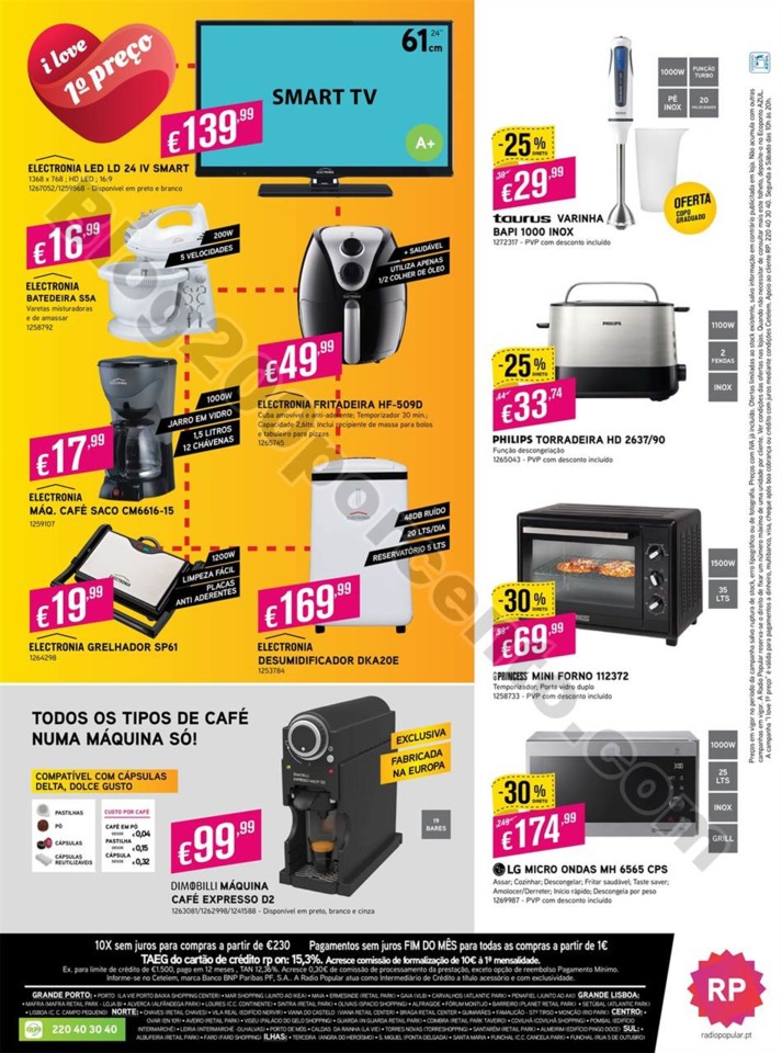 Antevisão Folheto RADIO POPULAR Promoções de 2 