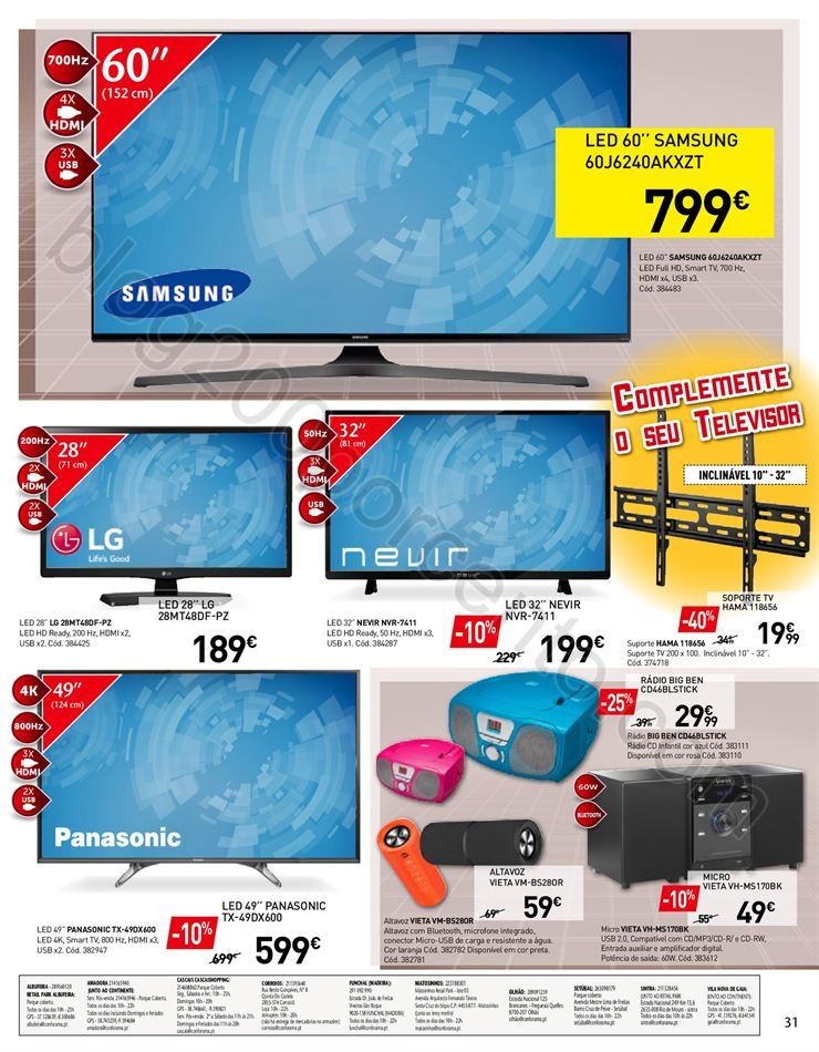 Antevisão Folheto CONFORAMA Promoções de 26 jan