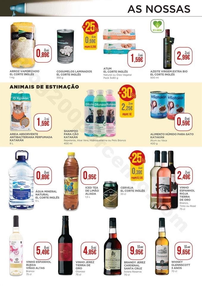Antevisão Folheto EL CORTE INGLÉS Promoções de