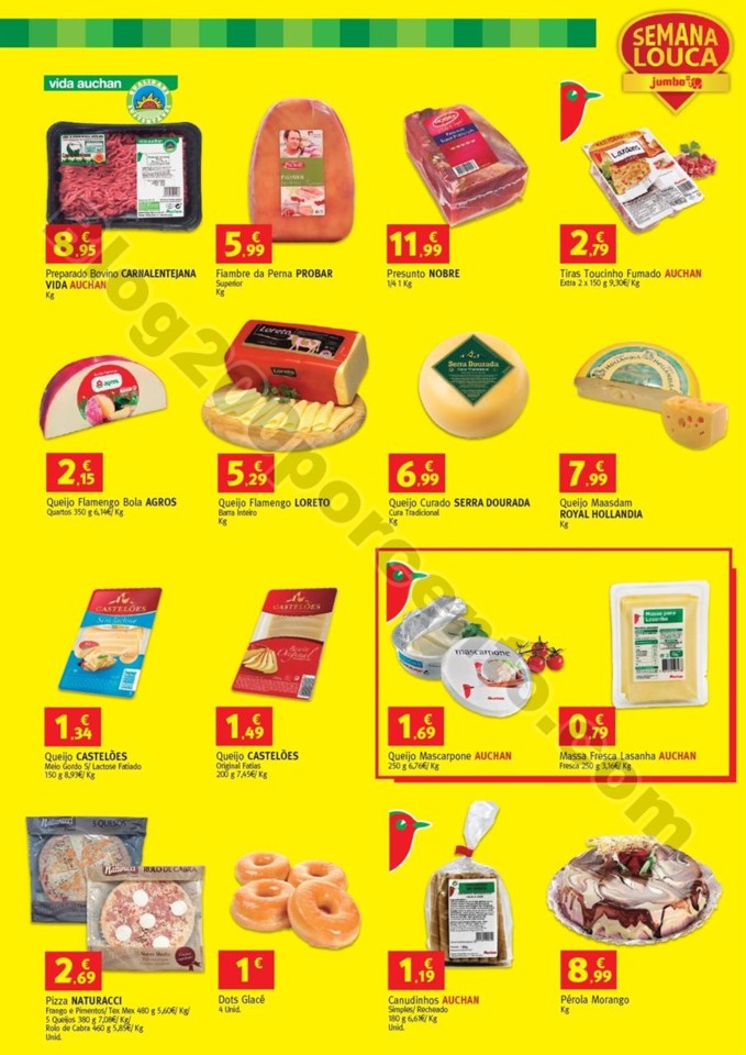 Antevisão Folheto JUMBO Semana louca promoções 