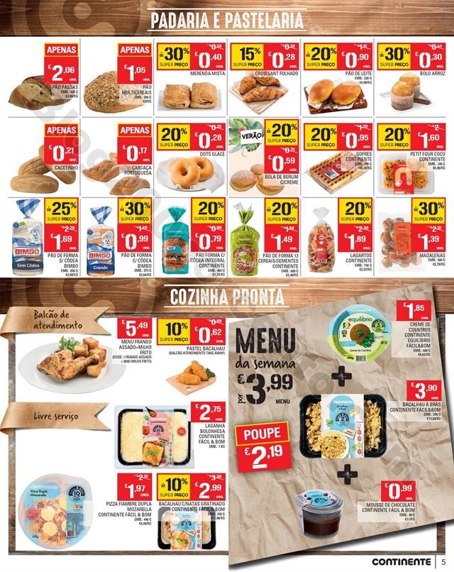 Antevisão Folheto CONTINENTE Madeira Promoções 