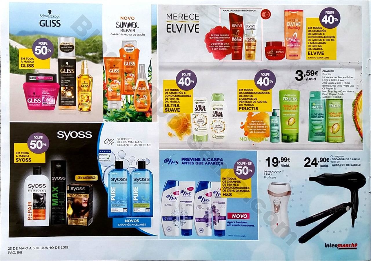 folheto extra beleza intermarche 23 maio a 5 junho