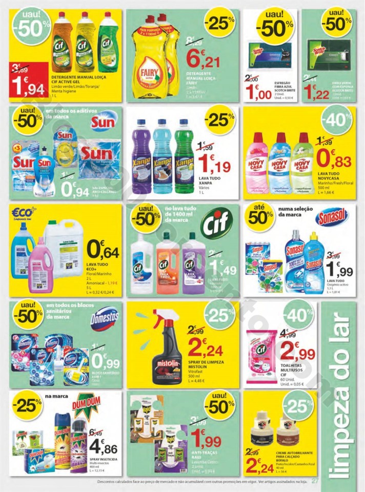 Antevisão Folheto E-Leclerc Promoções de 25 abr