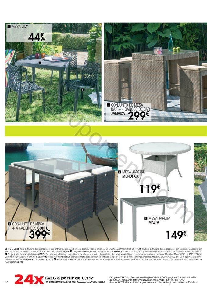 Antevisão Folheto CONFORAMA In&amp;Out de 6 abril a 2