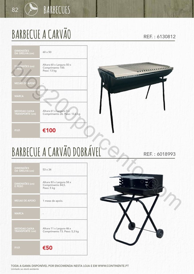 Novo Folheto CONTINENTE Ar Livre até 15 agosto p8