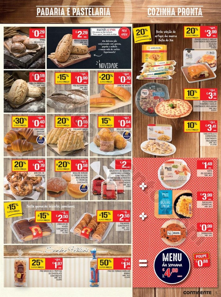 Antevisão Folheto CONTINENTE Madeira Promoções 