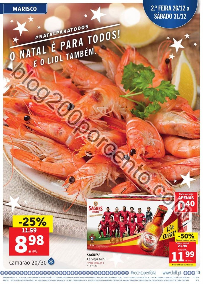 Antevisão Folheto LIDL Promoções de 22 a 28 dez