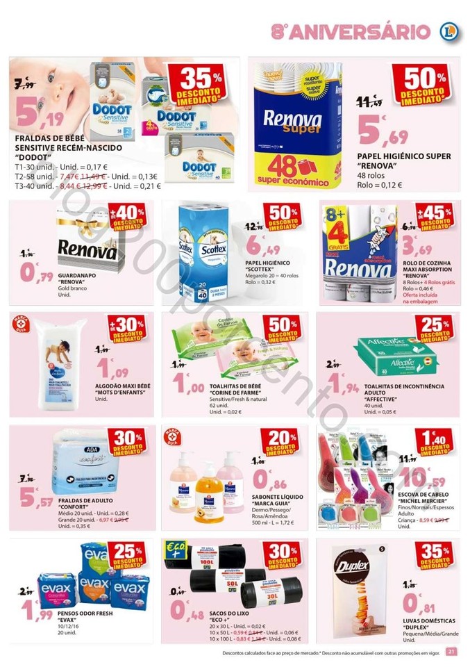 Antevisão Folheto E-LECLERC Aniversário S. Domin