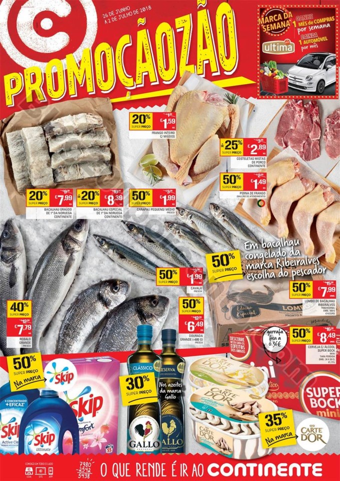 Antevisão Folheto Continente Promoçãozão 26 ju