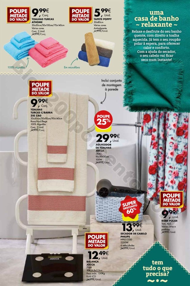 Antevisão Folheto PINGO DOCE Bazar de 18 janeiro 