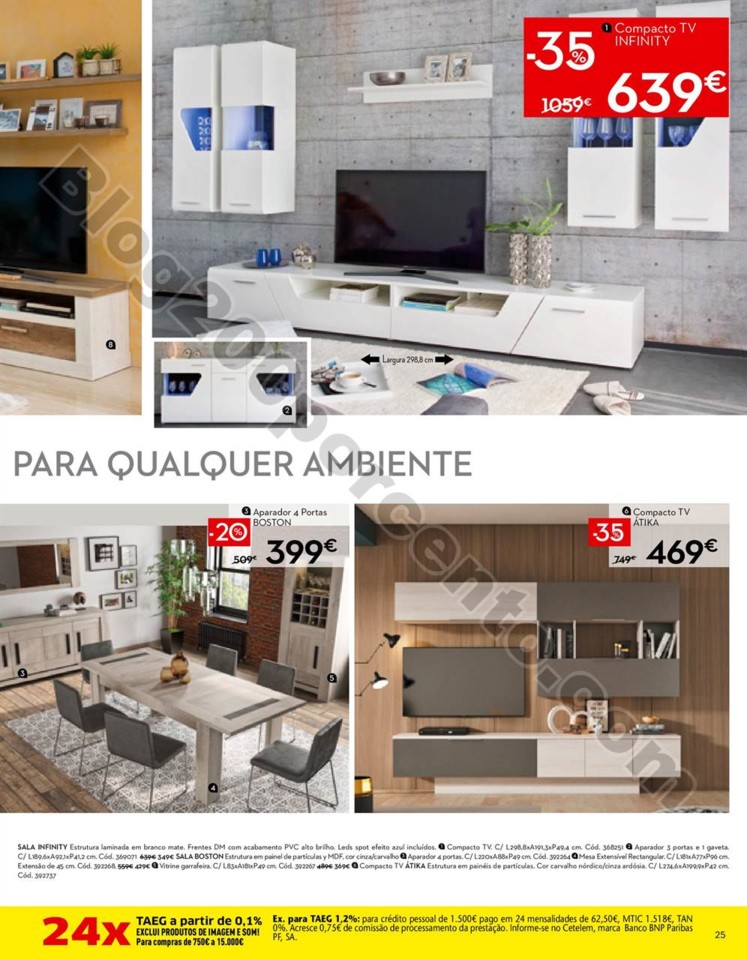 Antevisão Folheto CONFORAMA Promoções de 26 jul